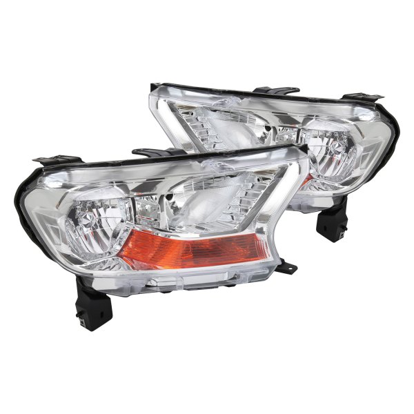 Spec-D® - Chrome Factory Style Headlights, Ford Ranger
