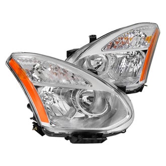 Spec-D® - Driver and Passenger Side Chrome Euro Headlights