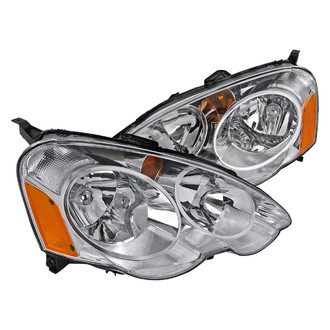 Spec-D® - Driver and Passenger Side Chrome Euro Headlights