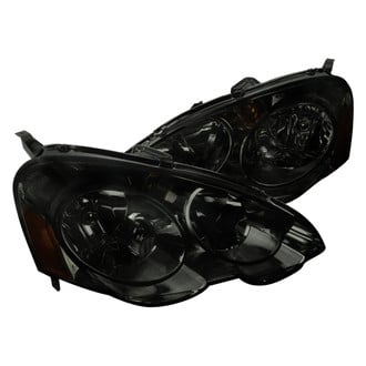 Spec-D® - Driver and Passenger Side Chrome/Smoke Euro Headlights
