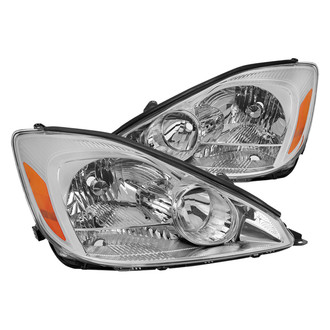 Spec-D® - Driver and Passenger Side Chrome Factory Style Headlights
