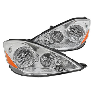 Spec-D® - Driver and Passenger Side Chrome Factory Style Headlights