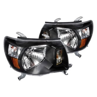 Spec-D® - Driver and Passenger Side Black Euro Headlights