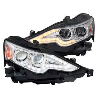 Spec-D® - Driver and Passenger Side Chrome Headlights