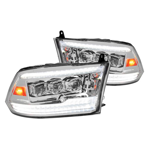 Spec-D® - Chrome Projector LED Headlights with Sequential DRL