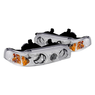Spec-D® - Driver and Passenger Side Chrome Projector Headlights