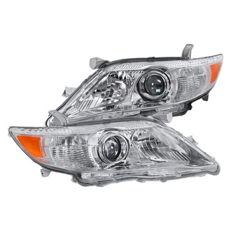 Spec-D® - Driver and Passenger Side Chrome Factory Style Projector Headlights