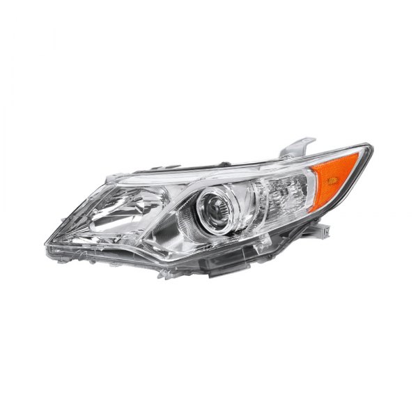 Spec-D® - Driver Side Chrome Factory Style Projector Headlight, Toyota Camry