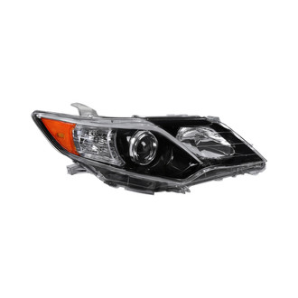 Spec-D® - Driver Side Gloss Black Factory Style Projector Headlight