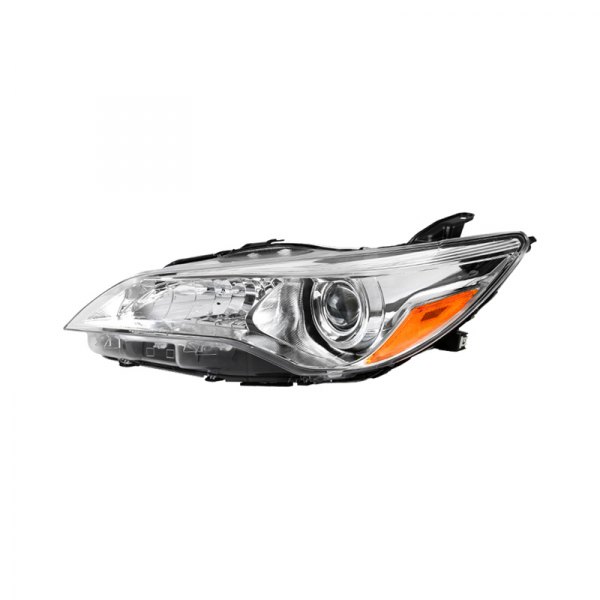 Spec-D® - Driver Side Chrome Factory Style Projector Headlight, Toyota Camry