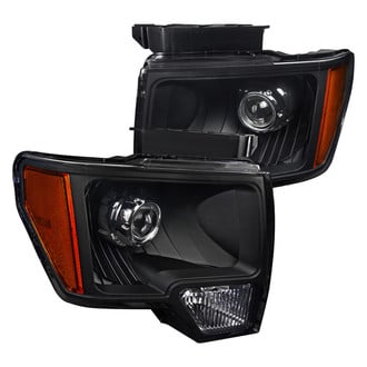 Spec-D® - Driver and Passenger Side Black Projector Headlights