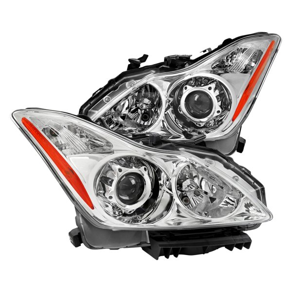 Spec-D® - Driver and Passenger Side Chrome Factory Style Projector Headlights