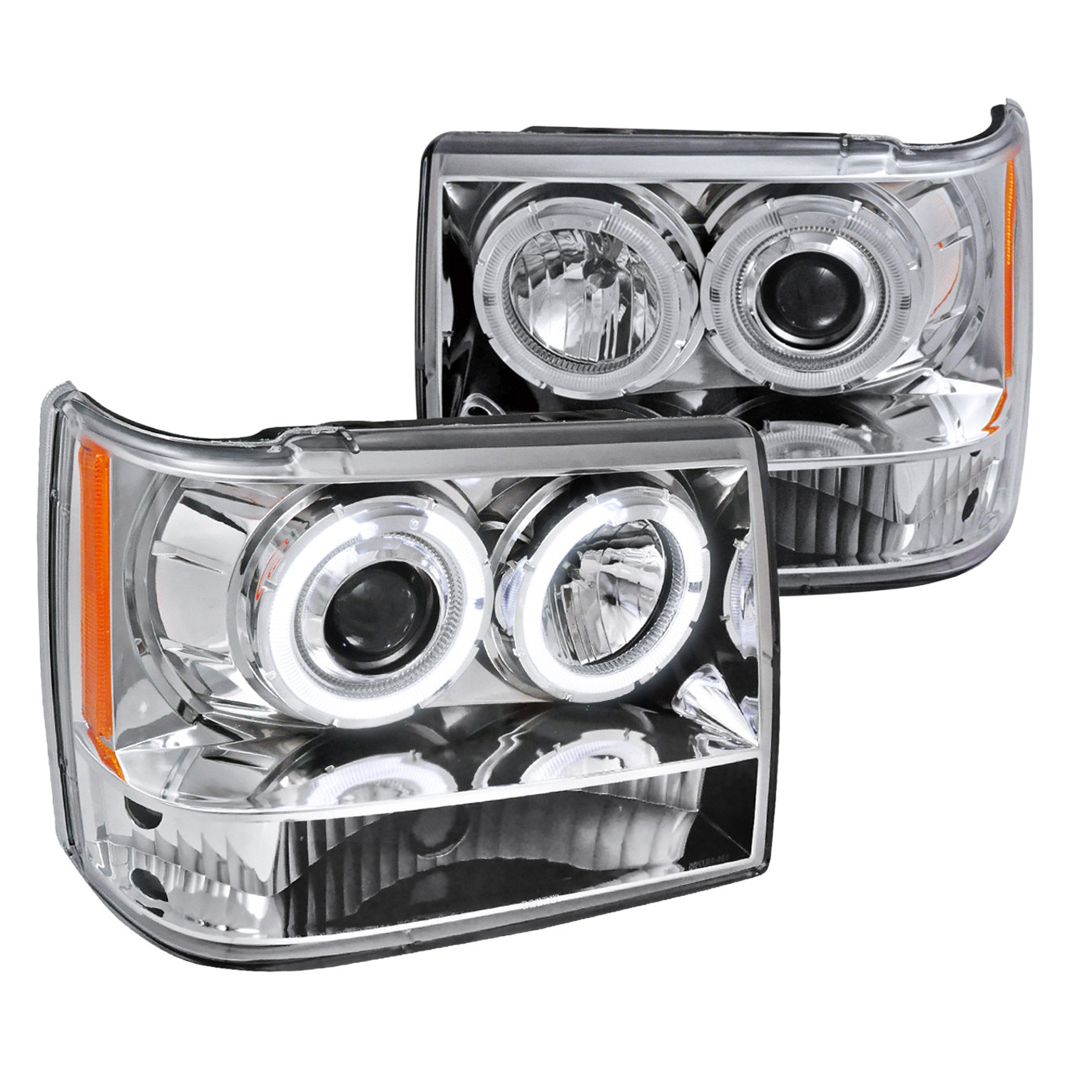 Spec-D® 2LHP-GKEE93-TM - Driver and Passenger Side Chrome LED Dual