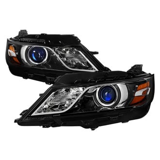 Spec-D® - Driver and Passenger Side Jet Black Projector Headlights
