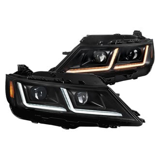 Spec-D® - Driver and Passenger Side Matte Black Headlights