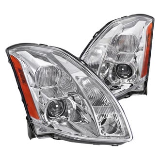 Spec-D® - Driver and Passenger Side Chrome Projector Headlights