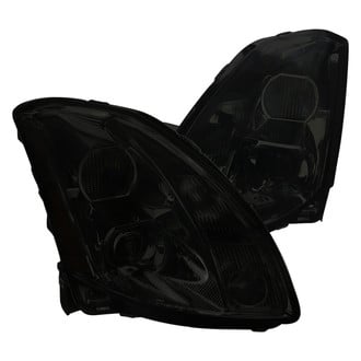 Spec-D® - Driver and Passenger Side Black/Smoke Projector Headlights