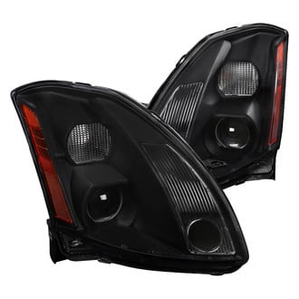 Spec-D® - Driver and Passenger Side Black Projector Headlights