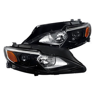 Spec-D® - Driver and Passenger Side Gloss Black Factory Style Projector Headlights