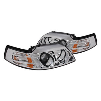 Spec-D® - Driver and Passenger Side Chrome Projector Headlights