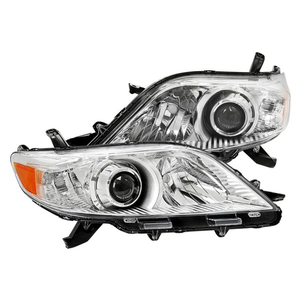 Spec-D® - Driver and Passenger Side Chrome Factory Style Projector Headlights
