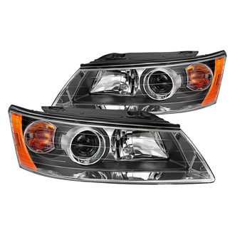 Spec-D® - Driver and Passenger Side Black Projector Headlights