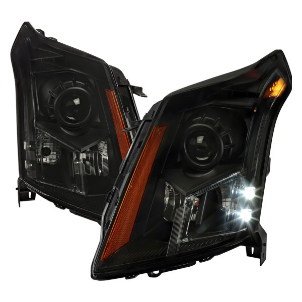 Spec-D® - Black/Smoke Projector Headlights with LED DRL