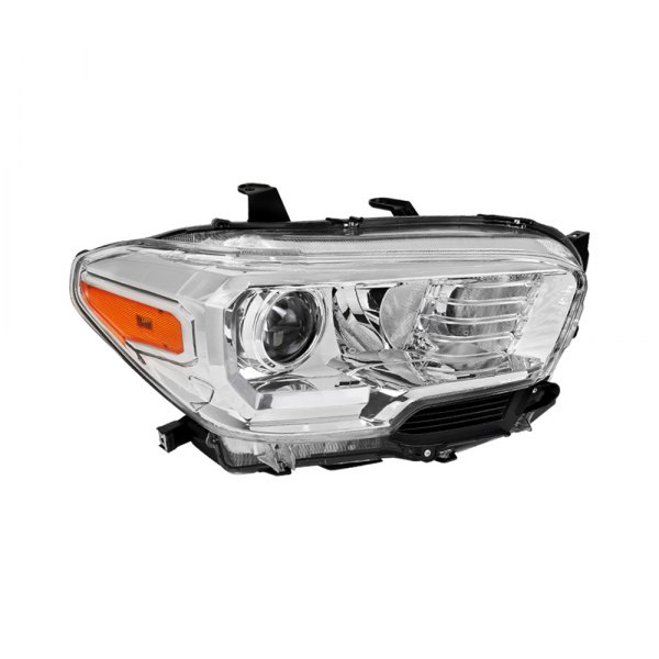 Spec-D® - Passenger Side Chrome Factory Style Projector Headlight, Toyota Tacoma