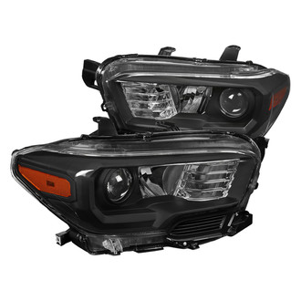 Spec-D® - Driver and Passenger Side Black Projector Headlights