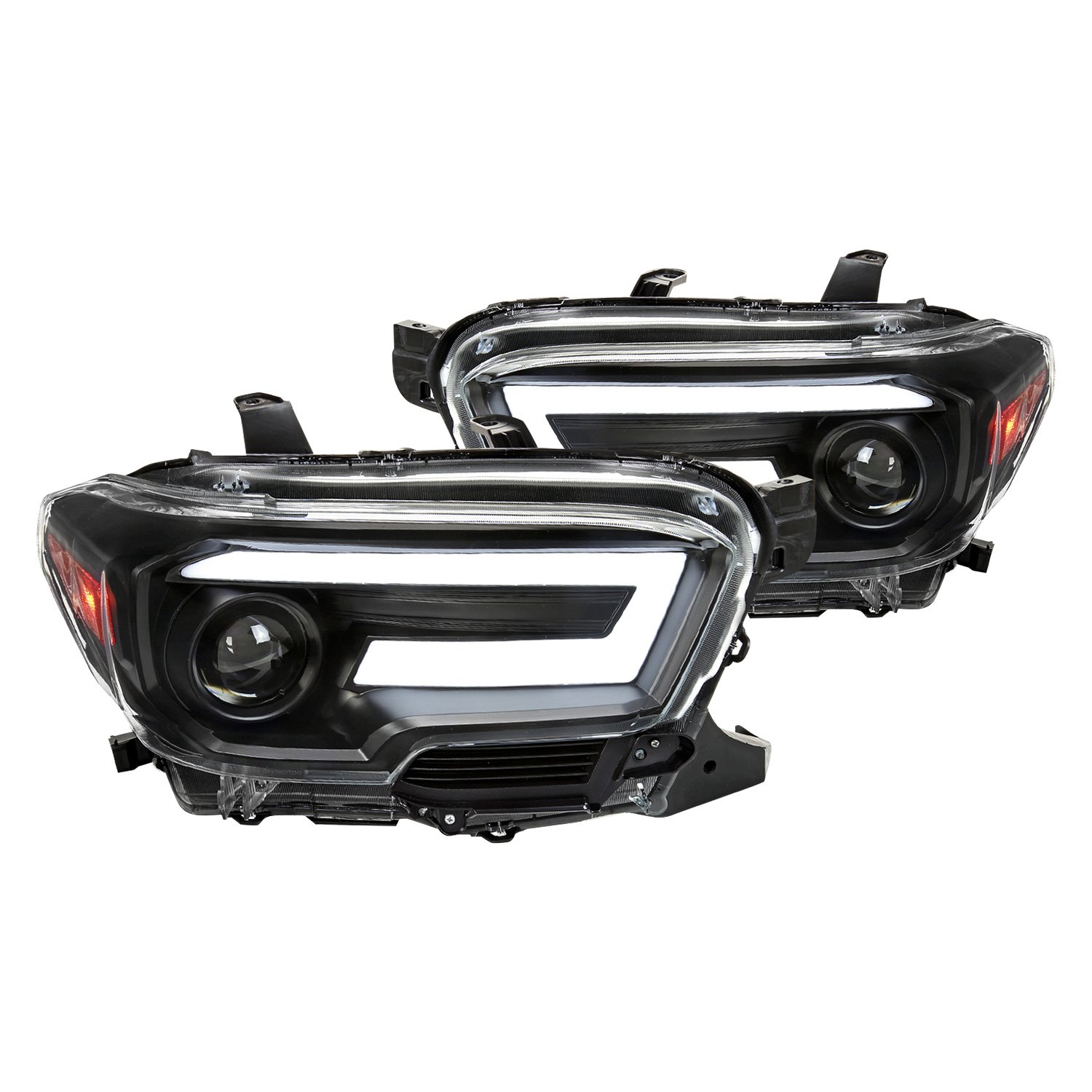 Spec D Toyota Tacoma With Factory Led Daytime Running Lights Drl