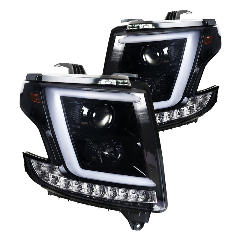 Spec-D Tuning 2LH-IPA00G-V2-RS Smoke Headlight d Euro With Led 