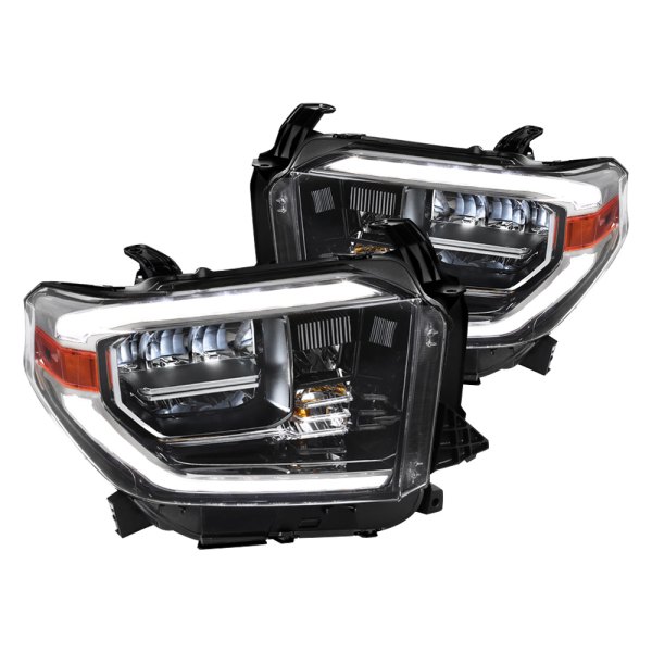 Spec-D® - Toyota Tundra 2015 Chrome Sequential DRL Bar Projector LED