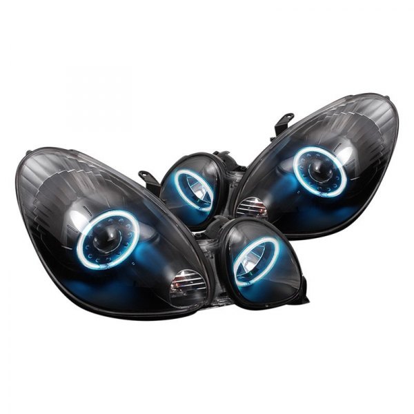Spec-D® - Black CCFL Halo Projector Headlights, Lexus GS