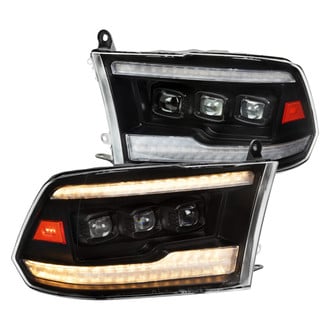 Spec-D® - Driver and Passenger Side Matte Black Headlights