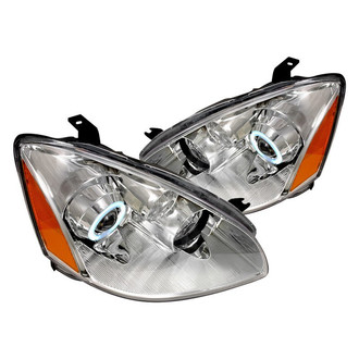 Spec-D® - Driver and Passenger Side Chrome CCFL Halo Projector Headlights
