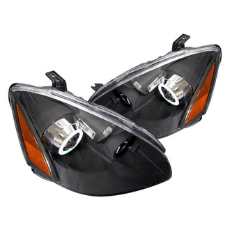 Spec-D® - Driver and Passenger Side Black CCFL Halo Projector Headlights