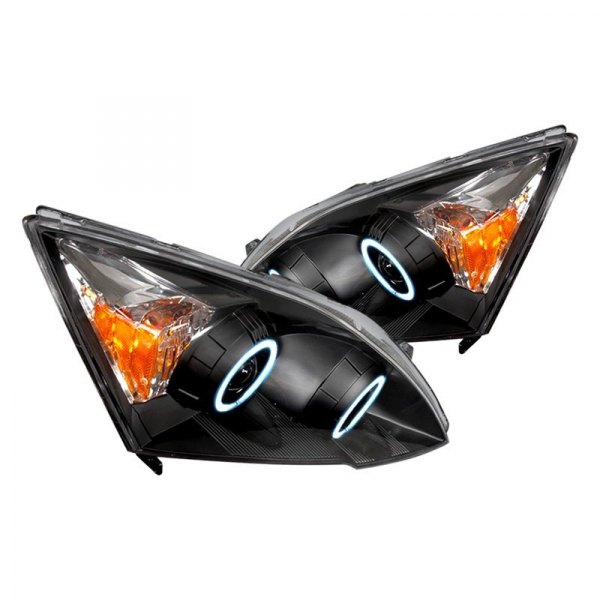 Spec-D® - Black CCFL Dual Halo Projector Headlights, Honda CR-V