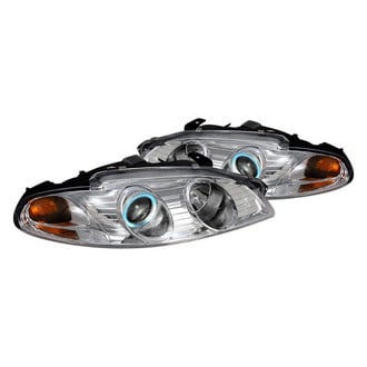 Spec-D® - Driver and Passenger Side Chrome CCFL Halo Projector Headlights