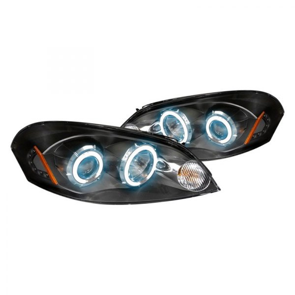 Spec-D® - Black CCFL Dual Halo Projector Headlights