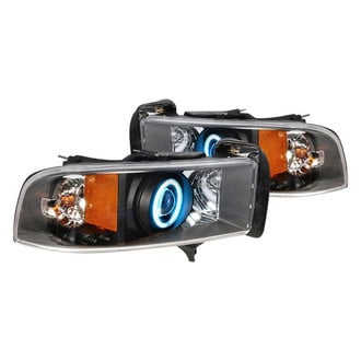 Spec-D® - Driver and Passenger Side CCFL Halo Projector Headlights with Parking LEDs