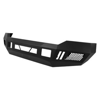 Spec-D® - Full Width Black Powder Coated Front HD Bumper