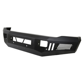Spec-D® - Full Width Black Powder Coated Front HD Bumper