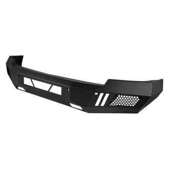 Spec-D® - Full Width Black Powder Coated Front HD Bumper