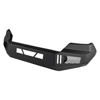 Spec-D® - Full Width Black Powder Coated Front HD Bumper