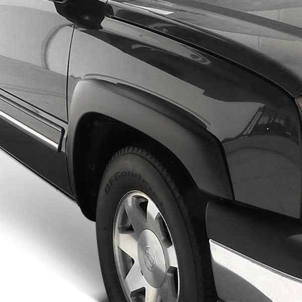 SpecD® Chevy Silverado 1500 2011 Matte Black Front and Rear Fender
