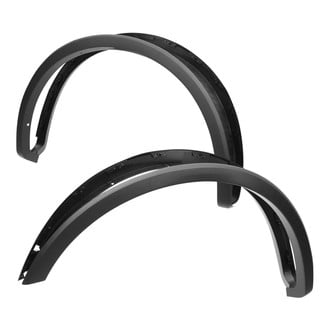 Spec-D® - OE Style Smooth Black Front and Rear Fender Flares