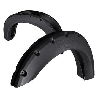 Spec-D® - Rivet Style Black Front and Rear Fender Flares