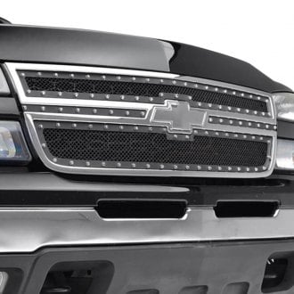 2005 Chevy Silverado Custom Grilles | Billet, Mesh, LED, Chrome, Black