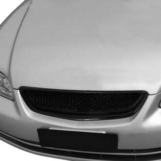 Spec-D® - 1-Pc Type R Style Black Mesh Main Grille