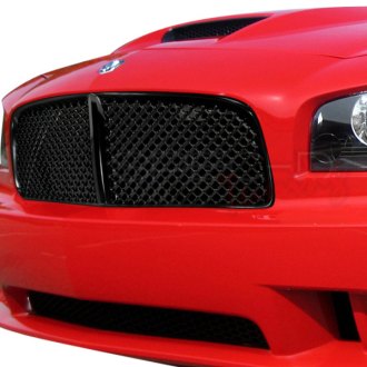 Spec-D® - 1-Pc Black Mesh Main Grille